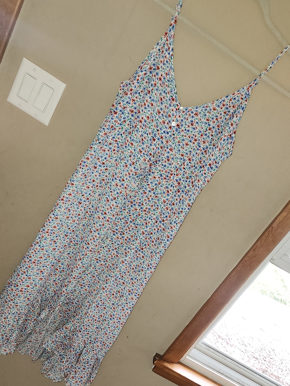 Nwt- Rails Frida Wild Daisies Midi Dress Sizes Medium